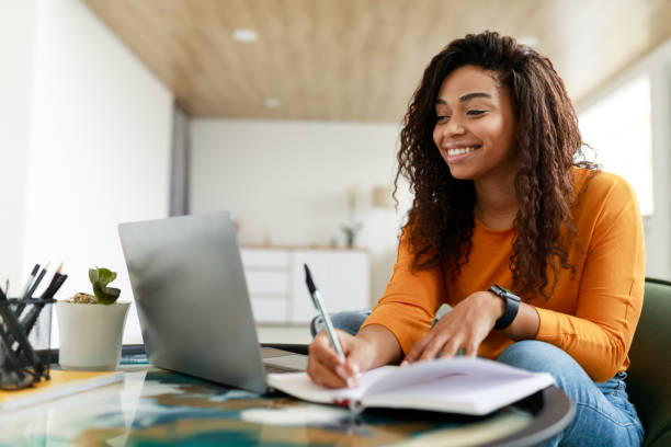 Student writing an academic paper in Tampa